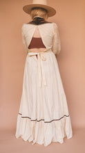 Load image into Gallery viewer, Brown &amp; Cream Gunne Sax by Jessica
